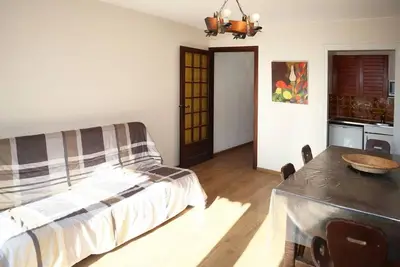 Image de Pied des pistes de ski, 6ème étage, vue pistes de ski, balcon, télévision, casier à ski, 28m²