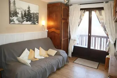 Image de Pied des pistes de ski, 6ème étage, balcon, télévision, casier à ski, 24m², Les Orres
