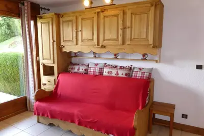 Image de À 50m des remontées, Rez-de-chaussée, vue montagne, terrasse, télévision, 20m², Combloux