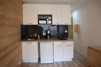 Image de Pied des pistes de ski, 7ème étage, vue vallée, balcon, télévision, 27m², Les Orres