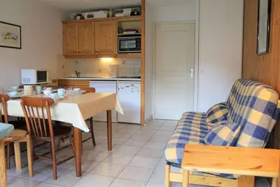 Image de 50m des commerces, Rez-de-chaussée, terrasse, télévision, 42m², Vars