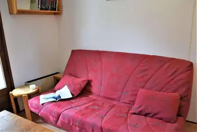 Image de À 50m des pistes de ski, 5ème étage, balcon, télévision, casier à ski, 21m², Risoul