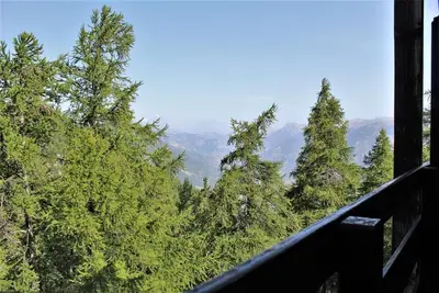 Image de À 150m des pistes de ski, 3ème étage, balcon, télévision, casier à ski, 23m², Risoul