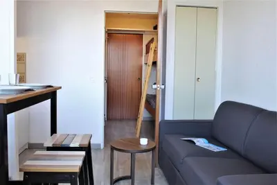 Image de Pied des pistes de ski, 6ème étage, vue montagne, balcon, télévision, casier à ski, 20m², Risoul