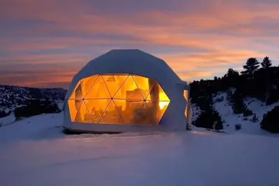 Image de •Private Dome Under the Stars! Guernsey State Park•
