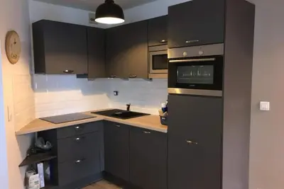 Image de 100m du centre station, 3ème étage, vue pistes de ski, balcon, télévision, 55m², Gourette