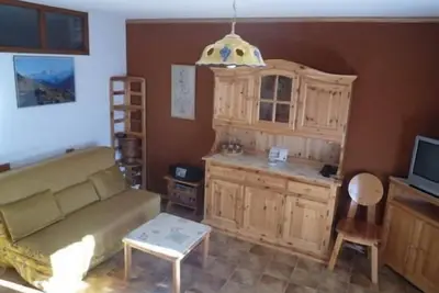 Image de À 150m des pistes de ski, 2ème étage, balcon, télévision, casier à ski, 30m², Aussois