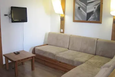 Image de À 150m des pistes de ski, 2ème étage, balcon, télévision, casier à ski, 36m², Montchavin La Plagne