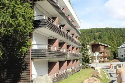 Image de À 100m des pistes de ski, 2ème étage, balcon, télévision, 27m², Vars