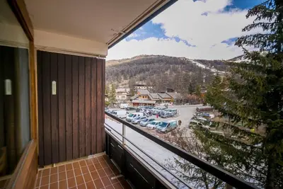 Image de Pied des pistes de ski, 2ème étage, parking, télévision, casier à ski, 45m², Vars