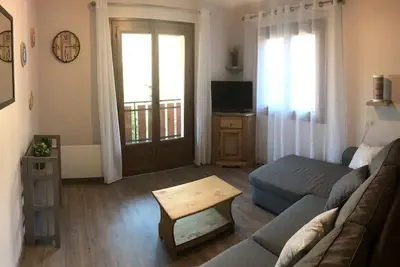 Image de 2ème étage, balcon, casier à ski, 35m², Valloire