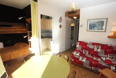 Image de 150m du centre station, 2ème étage, télévision, 23m², La Toussuire