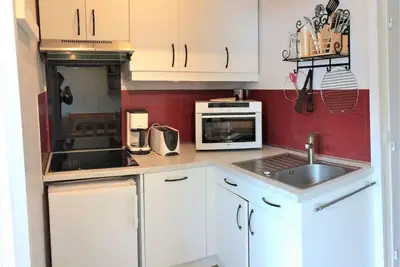 Image de À 50m des pistes de ski, 4ème étage, vue pistes de ski, balcon, parking, télévision, casier à ski