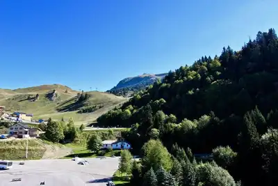 Image de À 300m des pistes de ski, 11er étage, balcon, parking, télévision, casier à ski, 19m², Chamrousse