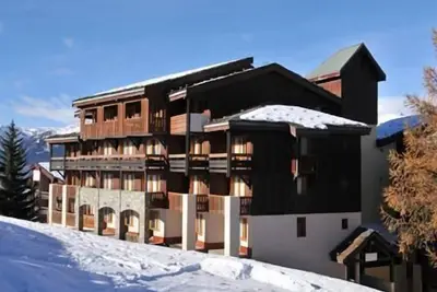 Image de À 100m des pistes de ski, 1er étage, vue vallée, balcon, télévision, 55m², Montchavin La Plagne