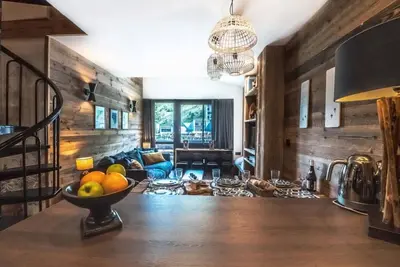 Image de À 50m des pistes de ski, 3ème étage, balcon, télévision, casier à ski, 50m², Tignes