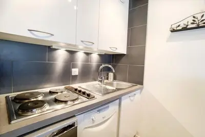 Image de À 10m des pistes de ski, 3ème étage, balcon, télévision, casier à ski, 38m², Tignes