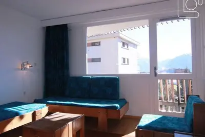 Image de 2ème étage, balcon, télévision, casier à ski, 30m², Alpe d'Huez
