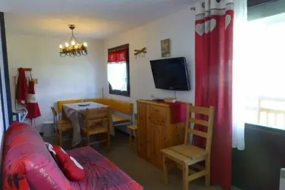 Image de À 280m des pistes de ski, 1er étage, balcon, télévision, casier à ski, 29m², Alpe d'Huez