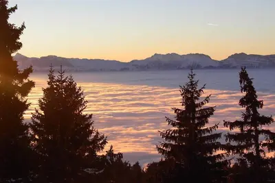 Image de 2ème étage, balcon, télévision, casier à ski, 56m², Chamrousse