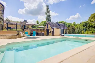 Image de Agréable maison de vacances avec piscine privée