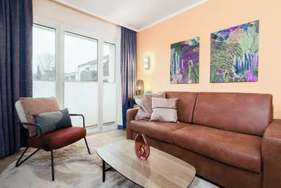 Attractive vacation apartment in the center of Grömitz - only 200 m from the beach and promenade.