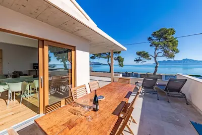 Image de Villa with sea view, 3 bedrooms, mini pool, internet and bbq. A short distance from Puerto de Pollensa.
