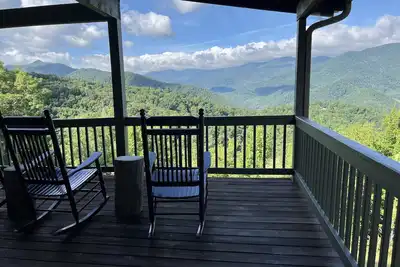 Million Dollar views from 360 wrap-around porch