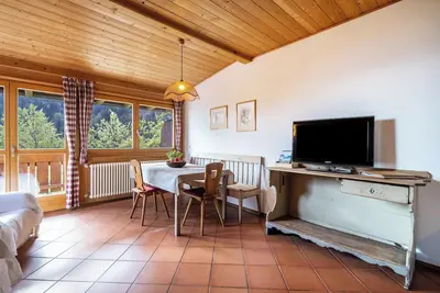 Image de Appartement 'Mayrhof Tanne' avec vue sur les montagnes, Wi-Fi, balcon et jardin