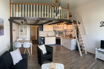 Image de Harlequartier apartment, directly on the Harle with jetty, near Carolinensiel