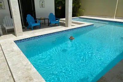 Image de Comfortable villa at the foot of the Mountain 5 minutes from the beach with pool Pp