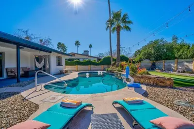 Old Town Oasis w/ Awesome Backyard and King Beds