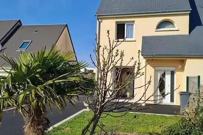 Image de 5 mins de la plage de Barneville-Carteret, charmante maison pour 4 personnes.