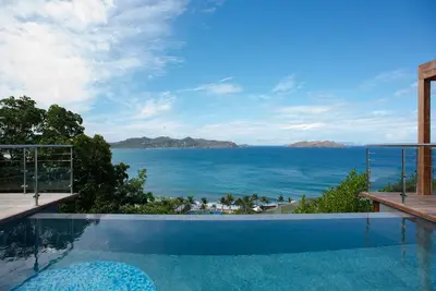 Villa Manava | Ocean View - Located in  Tropical Pointe Milou with Private Pool