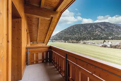 Image de Appartement 'Unterhauserhof C' avec vue sur les montagnes, Wi-Fi, balcon et jardin
