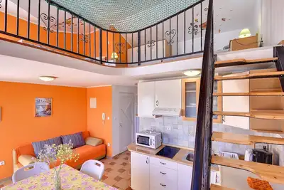 Image de Bel appartement avec vue sur la mer près de la plage