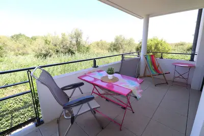 Image de P2 cabine neuf fleur de sel parking terrasse