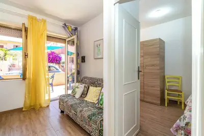 Image de Appartement \"Sea Shell Isola Rossa\", proche plage, avec barbecue et terrasse