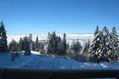 Image de À 100m des pistes de ski, 3ème étage, balcon, télévision, casier à ski, 21m², Chamrousse