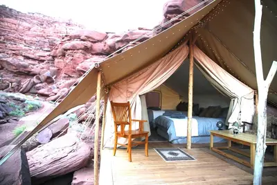 Image de * Luxury Glamping Tent in Moab | Sleeps 4