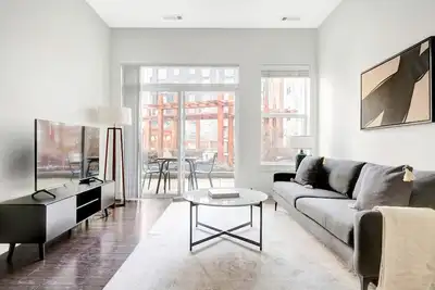 Image de Bright Alewife 1br w/ in-unit W/D close to shopping center, by Blueground