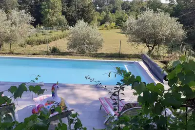 Image de Gîte piscine 4 personnes Gard, entre Provence et Cévennes