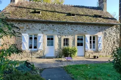 Image de \"Rêves de Gamins\", Country cottage \"La Camusière\" near the European pole and 24h