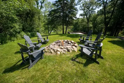 Image de Cabin on Wapsi - Waterfront Relaxing Retreat, Rv pad & hookups, farm next door
