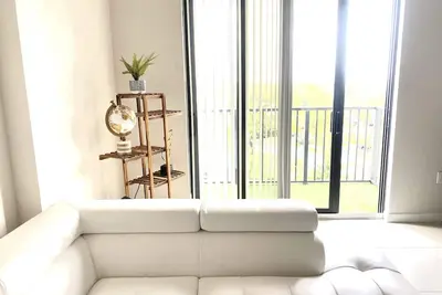 Modern 2 Br condo with downtown and city views