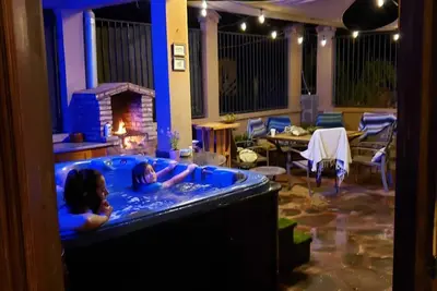 Image de Mexican house! Relaxing with Jacuzzi 3 minutes from the beach