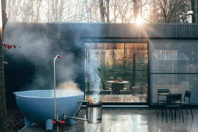 Image de Huswell - Cozy Forest Cabinet with Private Hot Tub