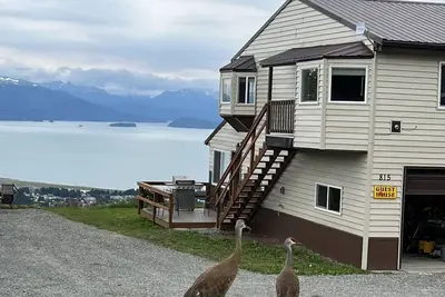 Image de Panoramic View Of Kenai Mountains And Homer Spit