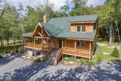 Image de New! Blue Mountain Cabin, Lake Area, Dogs Welcome, Fireplace!