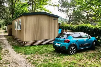 Image de Mobil home Premium Large 3 Pièces 4 Personnes Climatisé + Tv